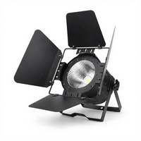 Projecteur LED COB 200W avec zoom, lumière de scène DMX512 pour théâtre, mariage, DJ, fête, boîte de nuit