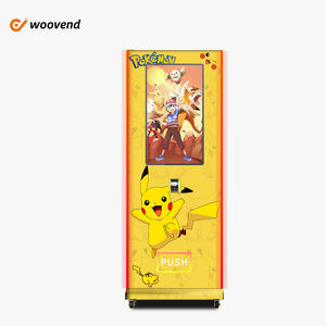 スマートな自動販売機トレーディングカード用キャッシュレス支払い32インチタッチ画面ゲームカード自動小売自動販売機 - Product Image 6