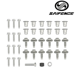 Kit de Pernos para Estribo Lateral 68193128AB para Dodge RAM 2013-2019, Repuesto para Reparación - Product Image 4