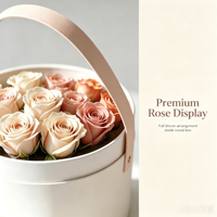 Boîte cadeau en papier rigide faite à la main personnalisée pour la Saint-Valentin, la fête des mères et les cadeaux de mariage
