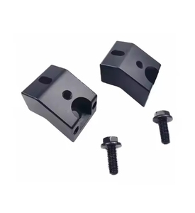 Accessori <span class=keywords><strong>Auto</strong></span> in Lega di Alluminio, Kit <span class=keywords><strong>Rialzo</strong></span> Sedile Anteriore 1,25 Pollici Nero/Argento - Product Image 4