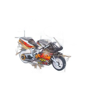 Motocyclette électrique Firestone Inertia à l'échelle 1:24, jouet pour enfants, prêt à jouer en intérieur et en extérieur - Product Image 3