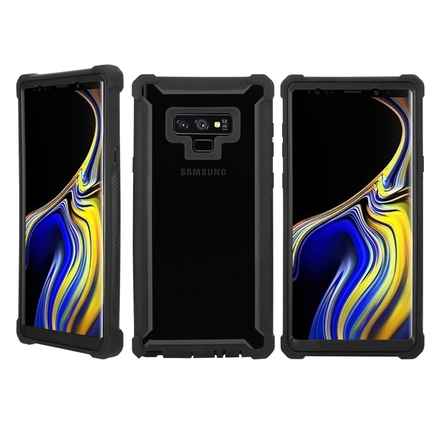 Most Popular Designs TPU+PC Phone Case Anti-Fall Transparent Phone Case for Samsung Galaxy Note 9