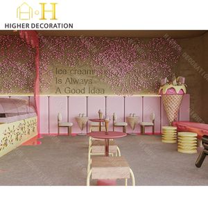 Hot Product Moderne High-End Vitrinekast Voedsel Voedsel Receptie Teller Ijs Display Teller - Product Image 4