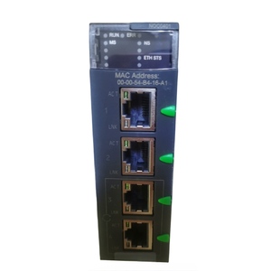 Modulo <span class=keywords><strong>di</strong></span> Comunicazione Ethernet TCP/IP 4 X RJ45 10/100 Mbps Switch Gestito Modbus TCP EtherNet/IP BMXNOC0401 - Product Image 3