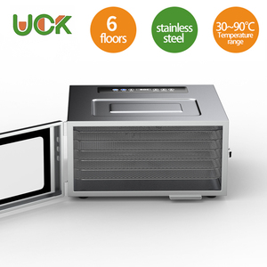 เครื่องอบแห้งเนื้อสัตว์ไฟฟ้าสแตนเลสแบบขายส่ง 6 ชั้น สำหรับเนื้อวัว เนื้อปลา ไส้กรอก และขนมเนื้อปรุงรส - Product Image 6