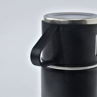 Bouteille d'eau isotherme en acier inoxydable pour voyage en extérieur, tasse à café ou à thé, gourde sous vide avec couvercle, idéale pour un coffret cadeau