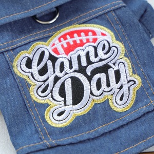 Suprimentos para Animais de Estimação <span class=keywords><strong>2026</strong></span>, Novas Roupas de Moda para Outono e Inverno, Casaco de Jeans para Cães com Letras - Product Image 6