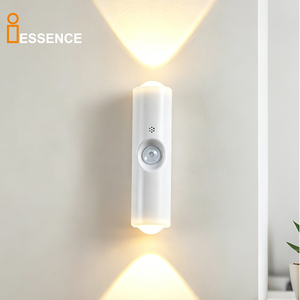 Luz Nocturna LED con Sensor de Movimiento, Inalámbrica, Magnética, Recargable por USB, Lámpara de Gabinete, Sensor PIR de Inducción del Cuerpo Humano, Luz para <span class=keywords><strong>Escaleras</strong></span> - Product Image 1