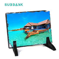 Ardoise de sublimation Subbank en gros, cadre photo vierge, ardoise de sublimation enduite