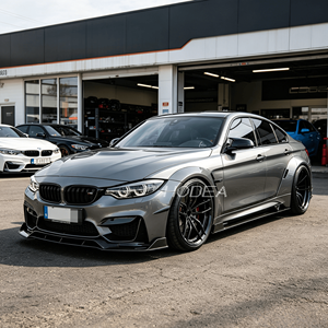 Jantes sport classiques forgées à <span class=keywords><strong>5</strong></span> branches de 18/19/20/21/22/24 pouces, finition noire brillante usinée pour BMW Audi Mercedes - Product Image 4