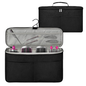 Dyson Airwrap Hair Tool Storage Bag With Hook Portable Travel Organizer Rectangle Oxford Minimalist Design - Product Image 1