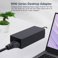 Adaptateur secteur USB C pour ordinateur portable OEM 90W 5V 9V 12V 15V 20V 3A pour HP DELL Toutes les marques d'alimentation pour ordinateur portable