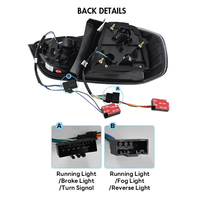 Feux arrière HETOP E90 2009 2010 2011 2012 Série 3, feux arrière de voiture, feux arrière LED, feux de jour DRL, signalisation CSL, style laser pour BMW