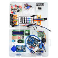 Kit de programmation Arduino adapté à l'éducation scolaire, kit d'apprentissage RFID pour débutants, carte de développement UNO R3, kit de démarrage pour débutants