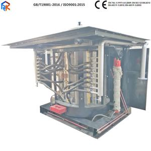 Fourneau de fusion à induction à moyenne fréquence 3T 50 minutes 12 pulsations à économie d'énergie pour la fonte du fer - Product Image 1