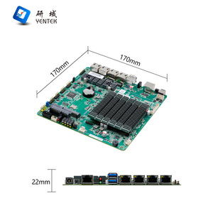 เมนบอร์ด Yentek M305V Mini ITX N97 Quad Core 4 พอร์ต 2.5G LAN บอร์ดควบคุมอุตสาหกรรม - Product Image 1