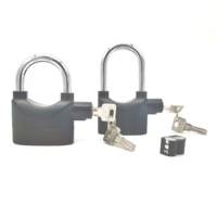 Samhoo Nouvelle Arrivée Cadenas Robuste avec Alarme Intelligente Étanche Sécurité Maximale en Alliage d'Aluminium