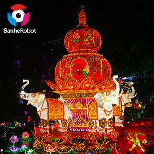 Énorme Belle Étanche Lanterne De Nouvel An Chinois - Product Image 4