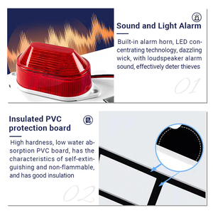 Siêu thị quần áo cửa hàng trạm kiểm soát hệ thống làm xáo trộn bằng chứng chống trộm <span class=keywords><strong>EAS</strong></span> AM Hệ thống bảo đảm ăng-ten cảm biến cho trung tâm mua sắm - Product Image 4