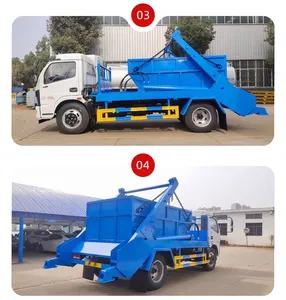 OEM Household waste transfer garbage collection vehicle Rocker arm garbage removal vehicle