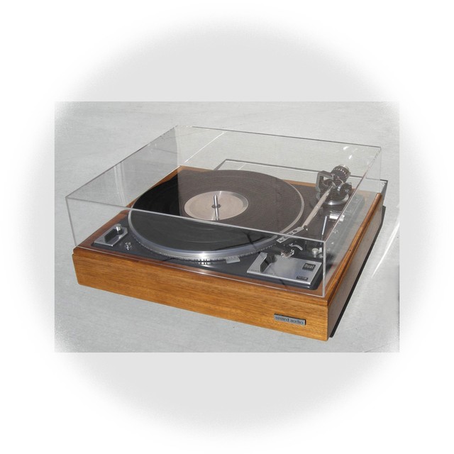 - LS acrylic Dual dust cover example no back cut  record plate protection lid custom size