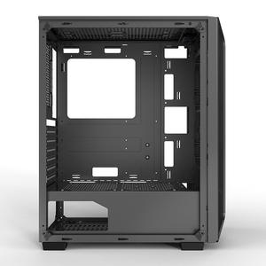 Custom Mid Tower RGB EATX ITX ATX Carcasa de ordenador Nuevo estilo gabinete de <span class=keywords><strong>PC</strong></span> Fuente de alimentación superior <span class=keywords><strong>gamin</strong></span> con ventilador RGB fundas de ordenador de juegos - Product Image 3