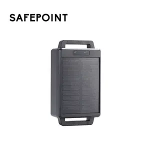 SAFEPOINT HCS028 Solar Powered 4G Cow GPS Tracker Sheep Animal B38 Mini Gps Tracker Suitable For Cattle GPS Tracking Device