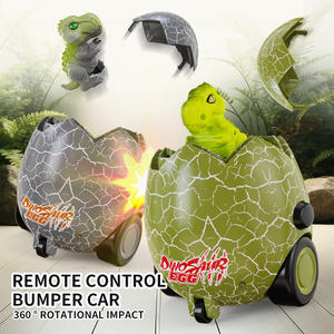 Set de Batalla de Huevos de Dinosaurio 2 en 1 con Control Remoto - Conduce, Golpea, Dispara Balas Blandas y Lanza un Bebé Dinosaurio - Excelente Regalo para Niños y Niñas - Product Image 2