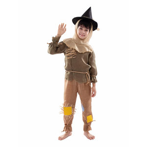BAIGE 2024 carnaval Halloween niños <span class=keywords><strong>El</strong></span> <span class=keywords><strong>Mago</strong></span> <span class=keywords><strong>de</strong></span> <span class=keywords><strong>Oz</strong></span> espantapájaros Cosplay niños divertido TV y película disfraz para niños - Product Image 2