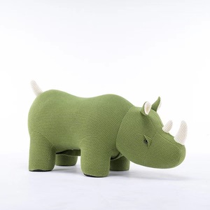 Chaise <span class=keywords><strong>de</strong></span> maison pour enfants tricoté chien éléphant pour bébés enfants canapé chaussure et tabouret à langer canapés pour enfants - Product Image 1