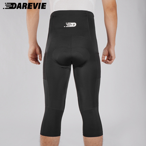 Pantaloncini da ciclista da strada di marca personalizzata 3/4 lunghi da uomo <span class=keywords><strong>donna</strong></span> imbottiti <span class=keywords><strong>pantaloni</strong></span> da ciclismo Cargo con 2 tasche - Product Image 6