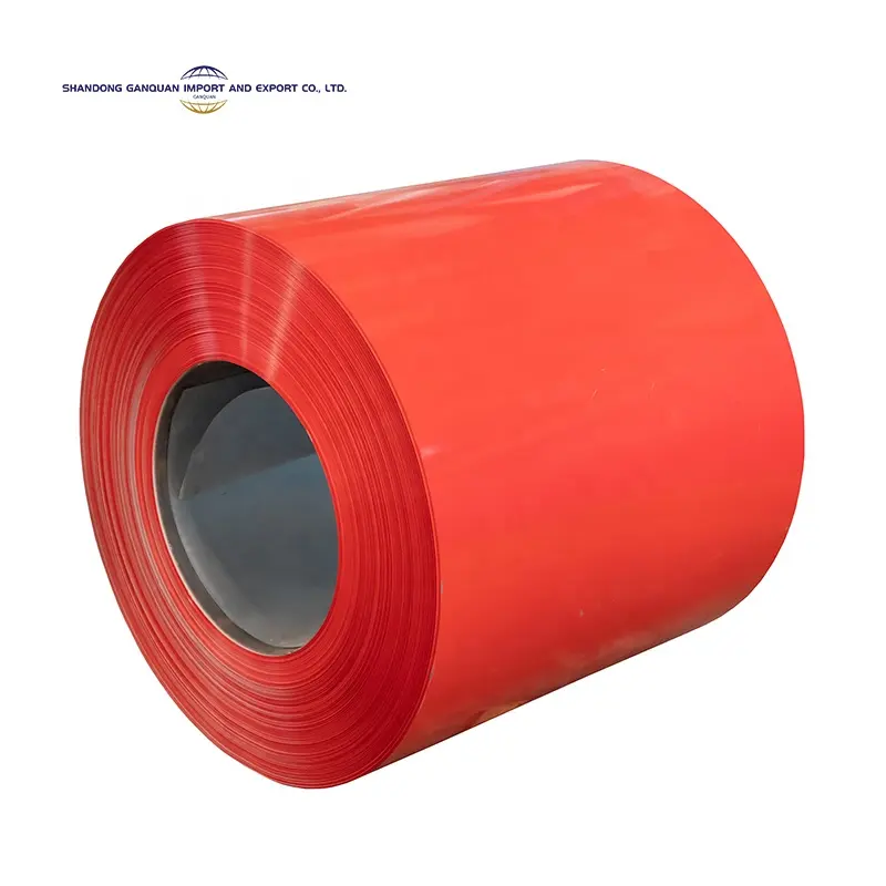 Cold Rolled Prepainted Zinc Galvalume Steel Sheet Strip PPGL Hot DIP Ral Color Galvanized Steel Coil PPGI