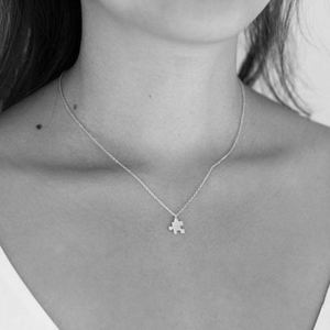 Amant Jumelé Couple En Acier Inoxydable Pendentifs <span class=keywords><strong>Collier</strong></span> Coeur Puzzle Colliers pour Amant Femme Homme Amis Famille <span class=keywords><strong>Collier</strong></span> <span class=keywords><strong>Collier</strong></span> - Product Image 5