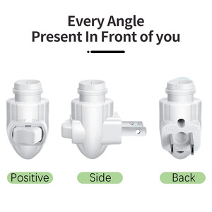 GL-071 PC Chất liệu ETL USA đèn cơ sở ánh sáng ban đêm ổ cắm E12 tầm cỡ cắm trong giữ đèn - Product Image 4