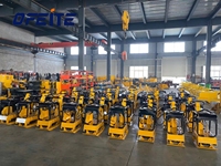 Nouveau bidirectionnel 90Kg compacteur routier lourd Lifan C90 moteur électrique Diesel essence réversible fer caoutchouc noyau moteur