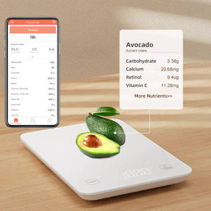 Balance électronique numérique de cuisine pour peser les aliments à la maison, capteur de pesage pour la <span class=keywords><strong>conversion</strong></span> des unités en grammes et en onces - Product Image 3