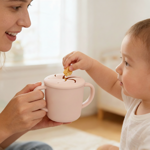 Bol à manger souple en silicone pour bébé, <span class=keywords><strong>anti</strong></span>-déversement, seau à friandises préscolaire, boîte à baies portable pour tout-petit, vaisselle lavable pour crèche - Product Image 1