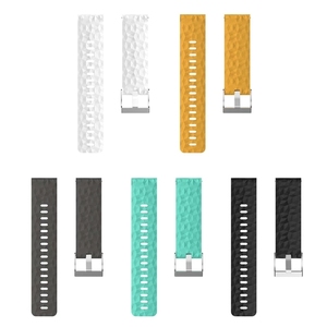 Correa de reloj de repuesto con hebilla de acero inoxidable <span class=keywords><strong>para</strong></span> <span class=keywords><strong>Suunto</strong></span> <span class=keywords><strong>9</strong></span> Spartan Sport Wrist HR <span class=keywords><strong>Baro</strong></span> correa de reloj de silicona - Product Image 2