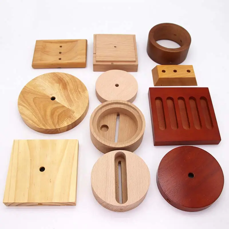 High Quality Beech Wooden Calendar Base Photo Base wooden photo stand Wooden Card Stand Wooden Display Wooden Product for Price
