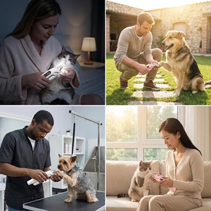Coupe-ongles LED USB <span class=keywords><strong>pour</strong></span> chats, <span class=keywords><strong>tondeuse</strong></span> de toilettage économique <span class=keywords><strong>pour</strong></span> chiens, outils de coupe d'ongles <span class=keywords><strong>pour</strong></span> animaux de compagnie - Product Image 5