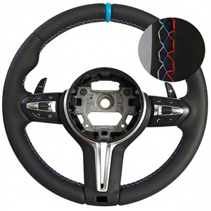 Volant en cuir délicat résistant à l'usure personnalisé pour BMW F25 F40 F80 M8 <span class=keywords><strong>E39</strong></span> E87 528i - Product Image 3
