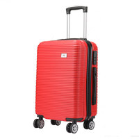 Haute Qualité Abs 20 Pouces 24 Pouces 28 Pouces Bagages 3 Pièces Ensembles Personnalisé Voyage Bagages Sac Rétractable Fer Trolley Valise
