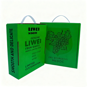 Boîte d'emballage écologique en PLA, petite boîte à rabat avant, boîte d'expédition pour boissons, collations, abonnements mensuels - Product Image 3