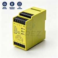 Nuevo Relé de Seguridad Original 486855 para Seguridad Industrial, Contactos Guiados por Fuerza, Certificado de Seguridad