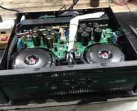Amplificateur de puissance classe H 2000w Haute puissance Amplificateur Mosfet RMX5050
