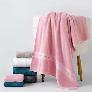 <span class=keywords><strong>Toallas</strong></span> <span class=keywords><strong>de</strong></span> Baño <span class=keywords><strong>de</strong></span> Algodón <span class=keywords><strong>de</strong></span> Color Sólido Premium, Absorbentes, Rectangulares, Súper Suaves, Tejidas, para la Piel, para el Hogar, Hotel, Regalos - Product Image 5