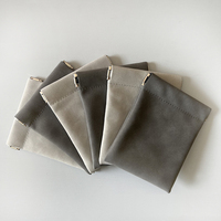 Sacs à boucles d'oreilles en cuir d'agneau de luxe avec logo personnalisé, 4x6 pouces, pochettes pour pendentifs en PU avec fermeture automatique Yichen YC-PU2023030145