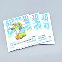 Fabricant d'usine personnalisé de haute qualité CMJN Art Paper Flyer Printing Service d'impression de brochures