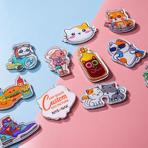 कस्टम क्रिस्टल ऐक्रेलिक चुंबक, थोक व्यक्तिगत फ्रिज स्टिकर, घर सजावट उपहार - Product Image 3